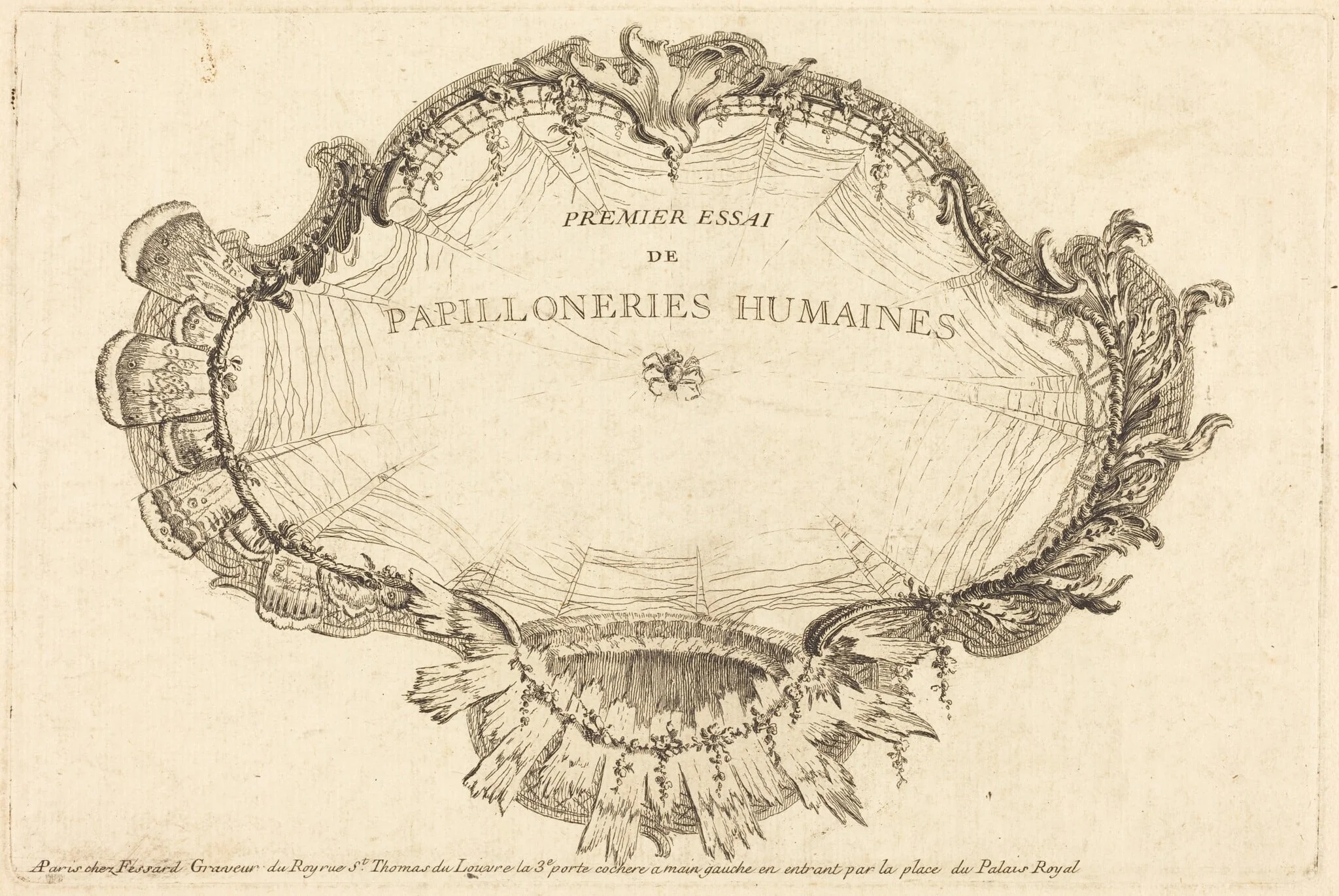 Title Page (Le Titre), detail