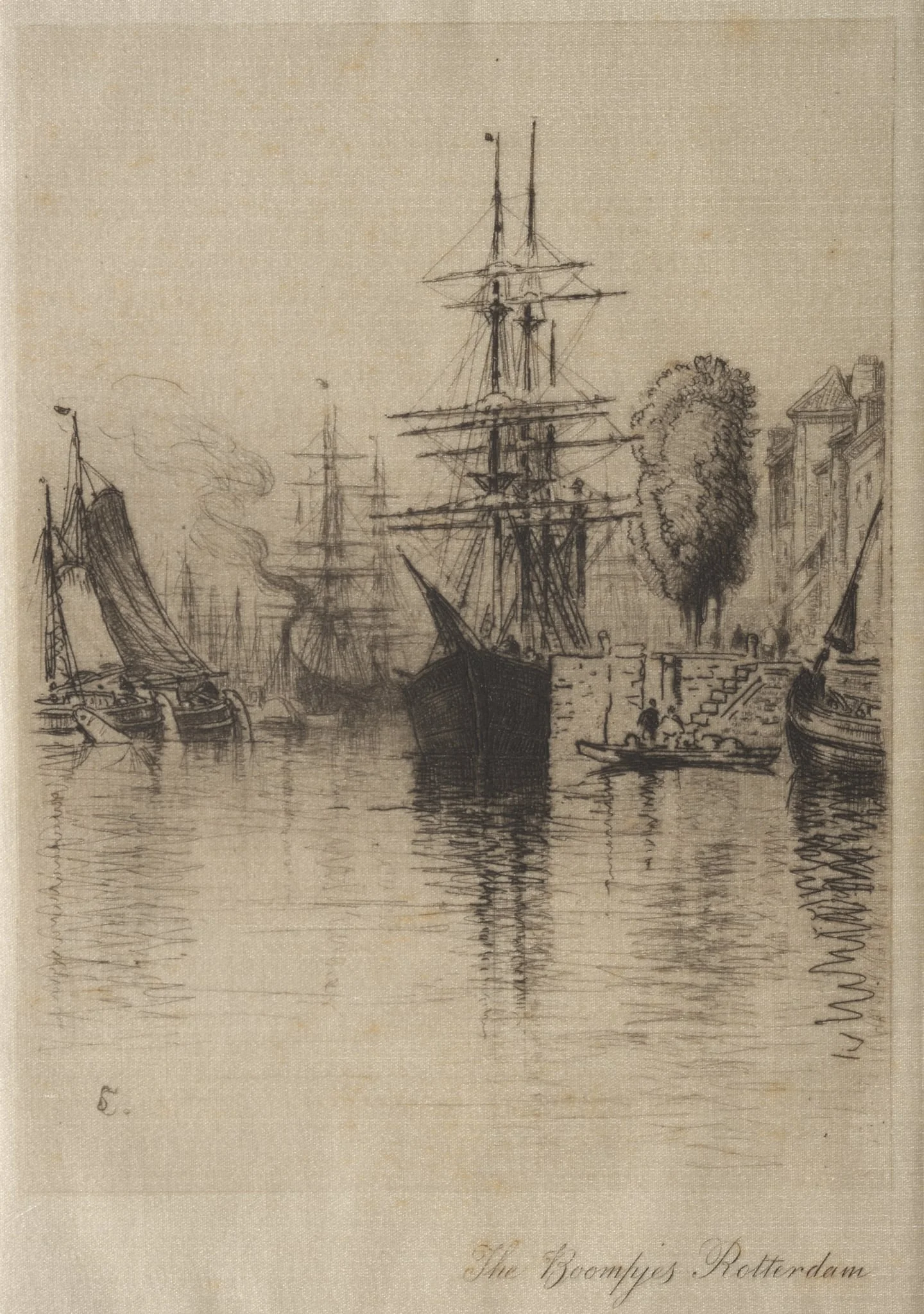 The Boompjes, Rotterdam, detail