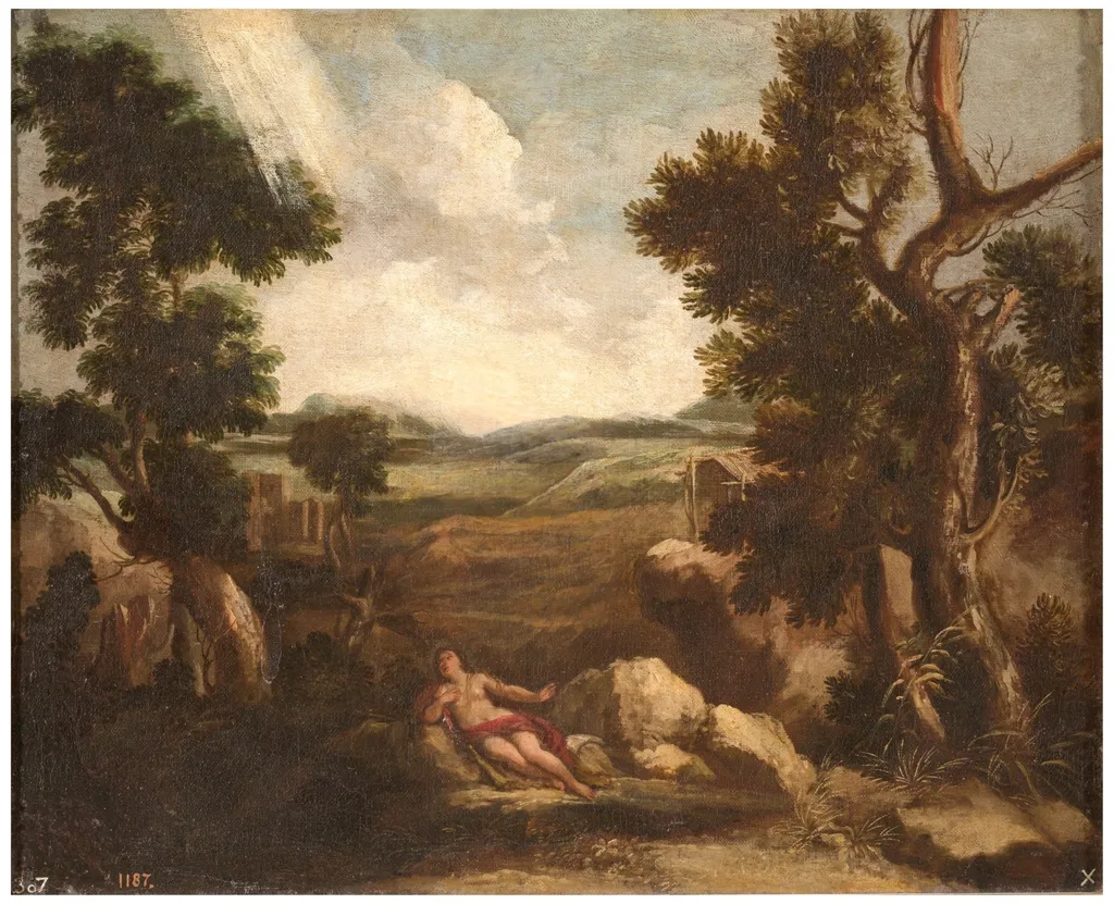 Penitent Magdalen, by Carlo Maratta, oil