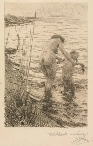 Première, by Anders Zorn, 1890