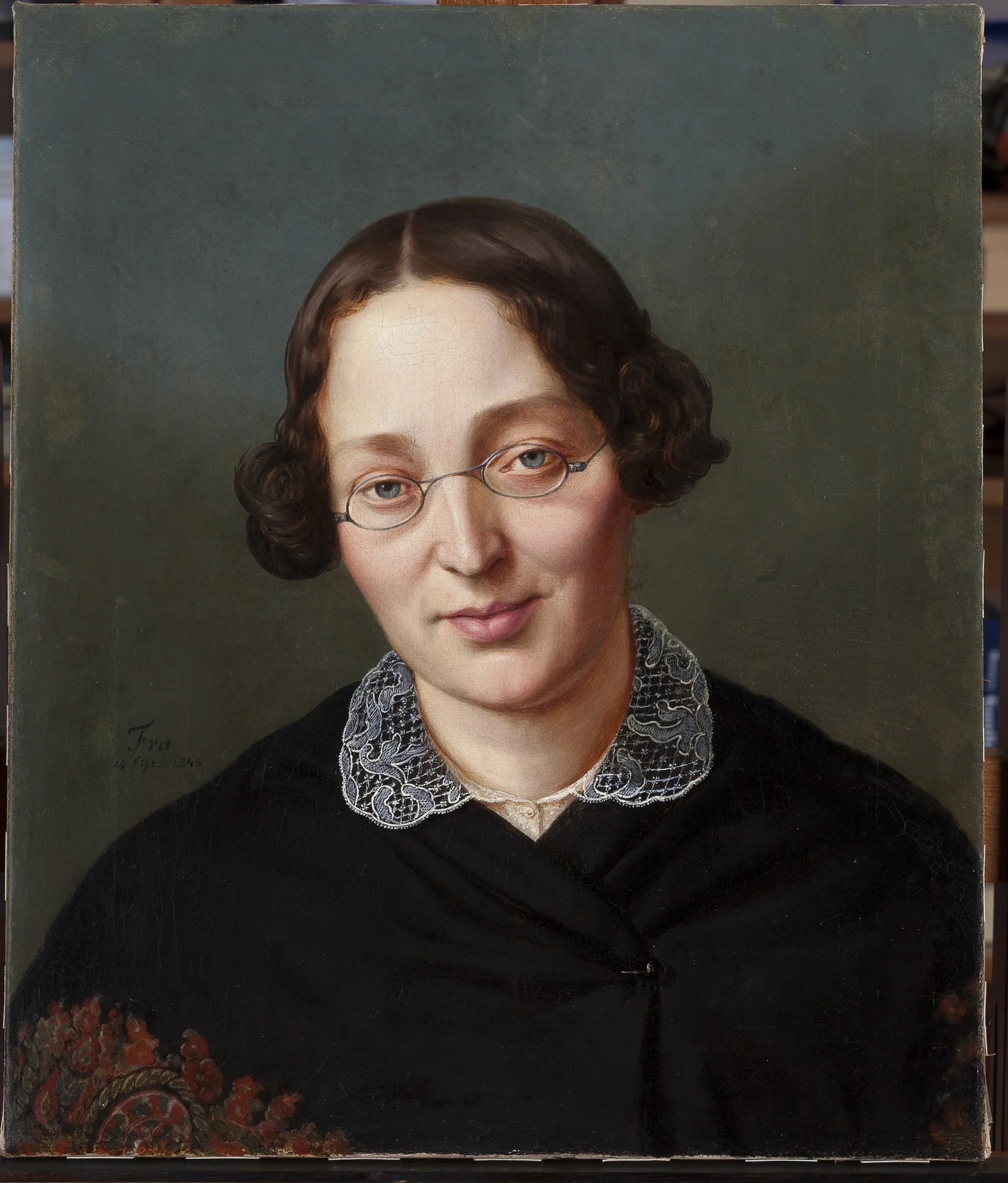 Portrait of a Woman, detail