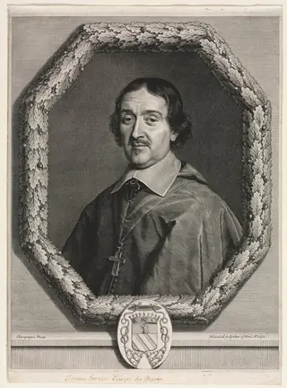 François Servien, Bishop of Bayeux, by Robert Nanteuil, 1656