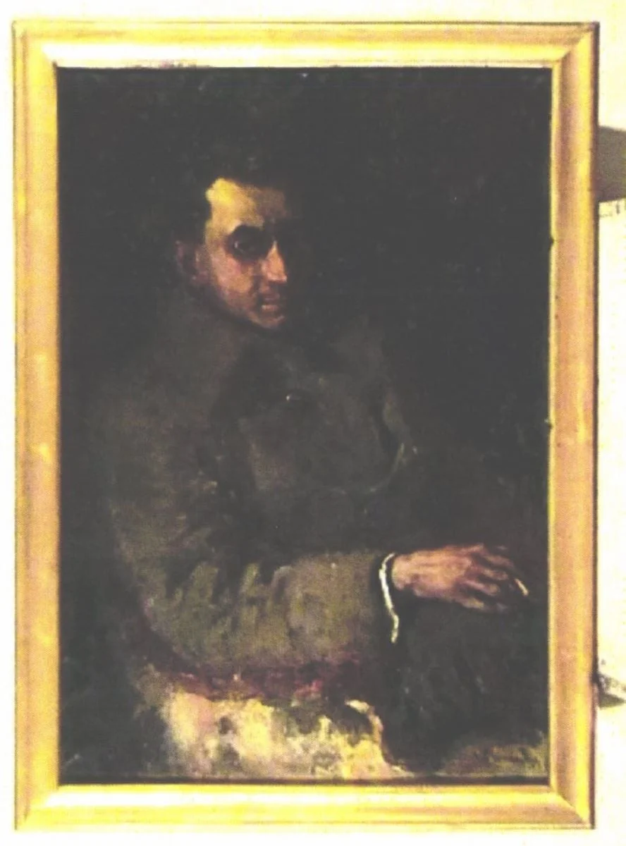 Portretul lui Roman Simionescu, detail