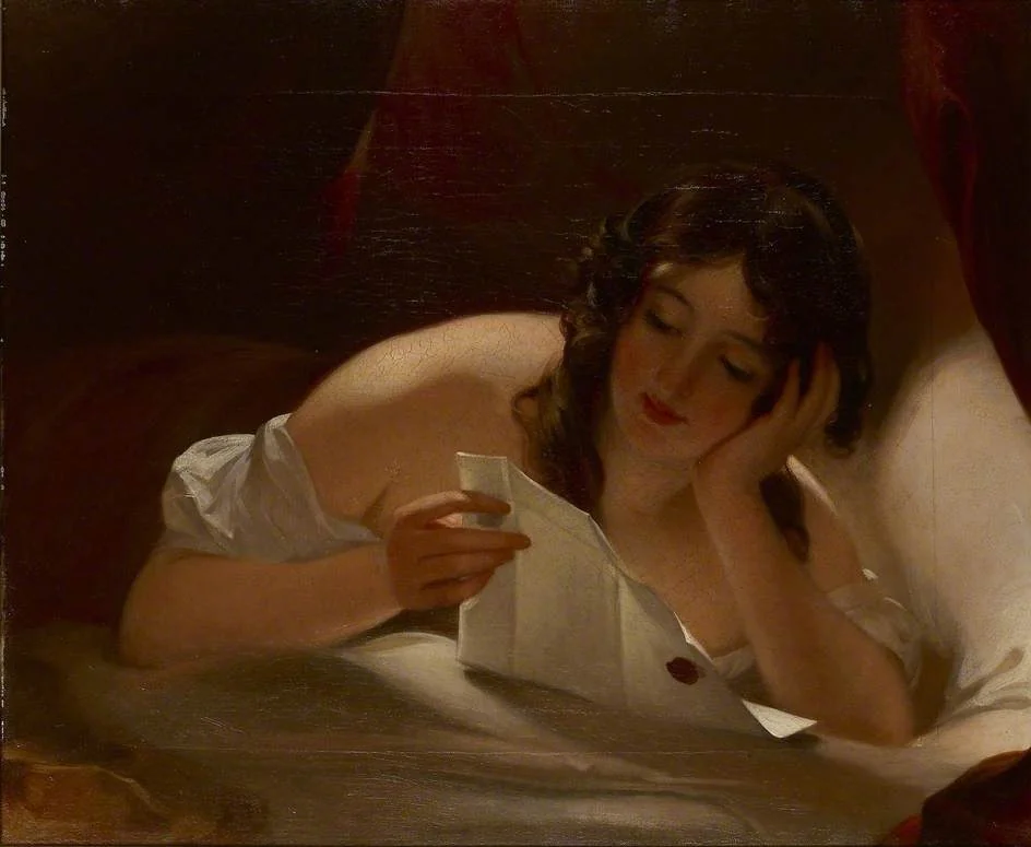 The Love Letter, detail