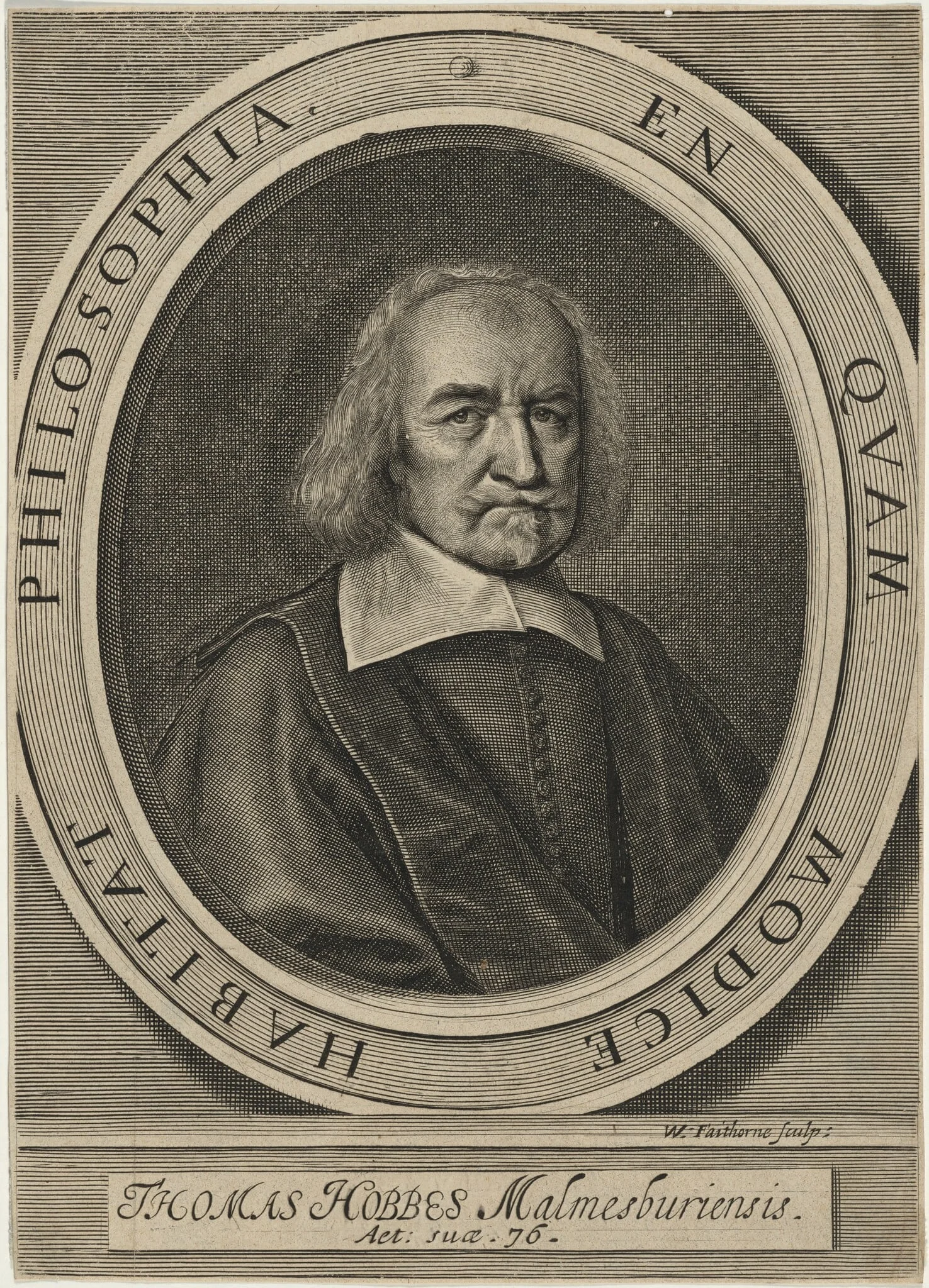 Thomas Hobbes, detail