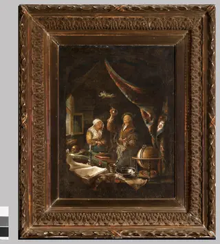 Doctor’s appointment, by Gerrit Dou, oil, 1654