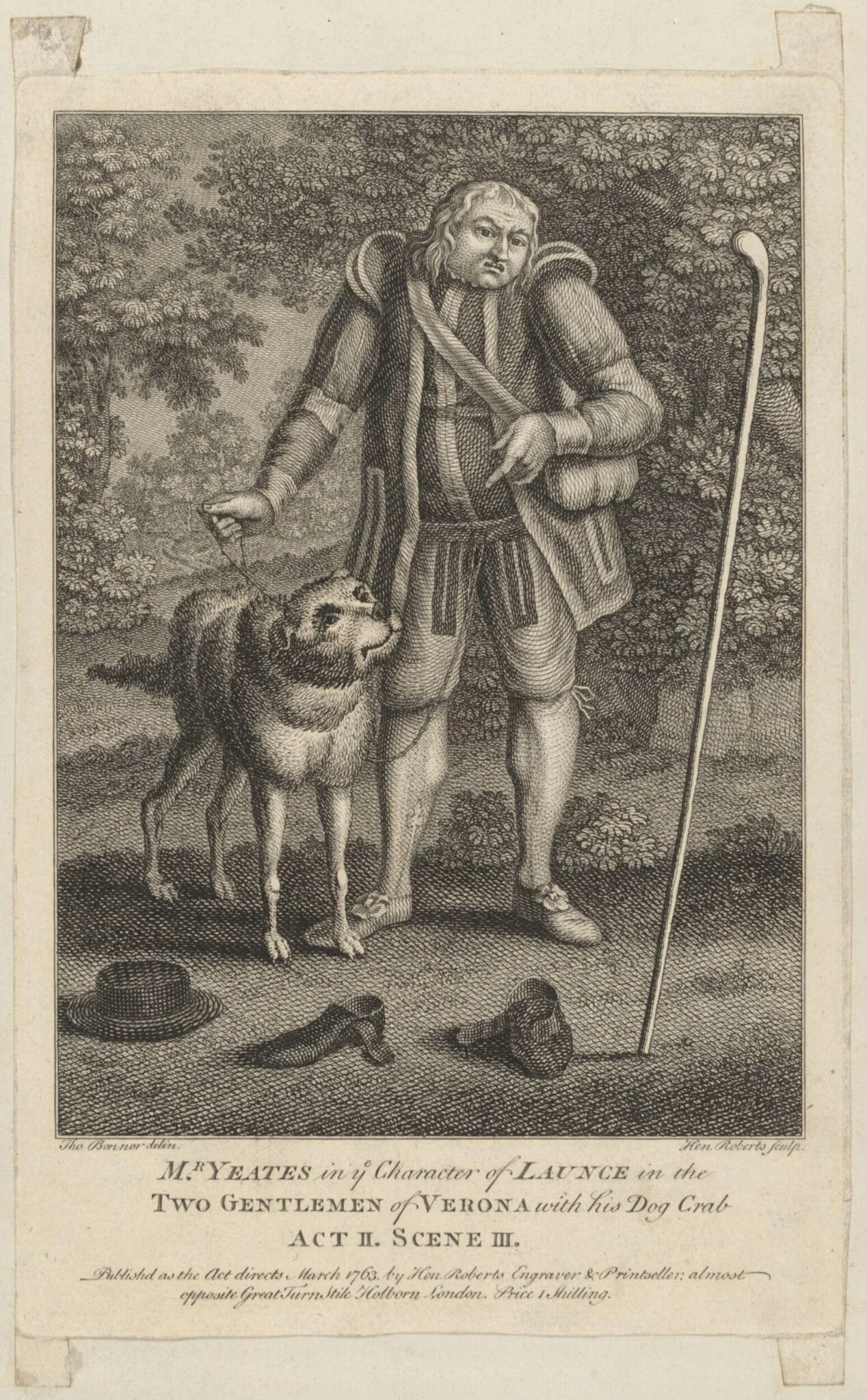 H Beard Print Collection, detail