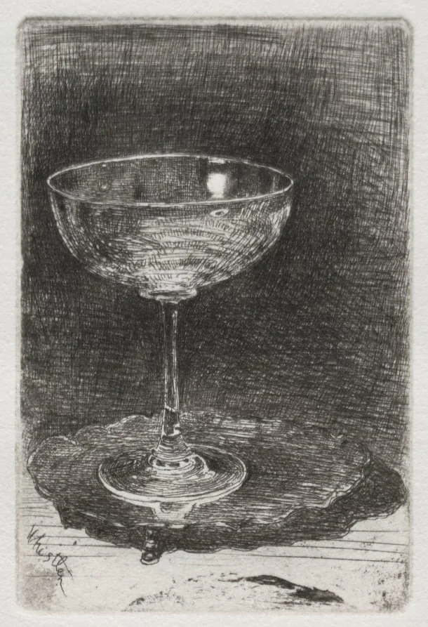 The Wine Glass, detail