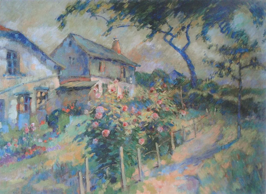 Sak ke drasuyun ugal, by Robert Antoine Pinchon, oil, 1924