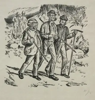 The Three Names, by Charles Samuel Keene, 1869