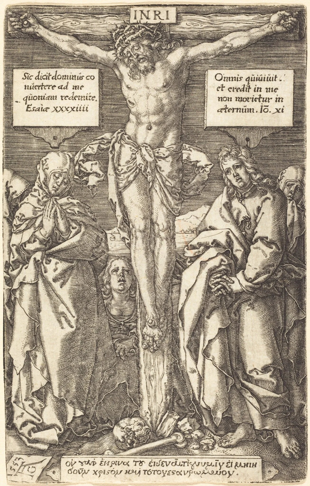 Christ on the Cross, detail