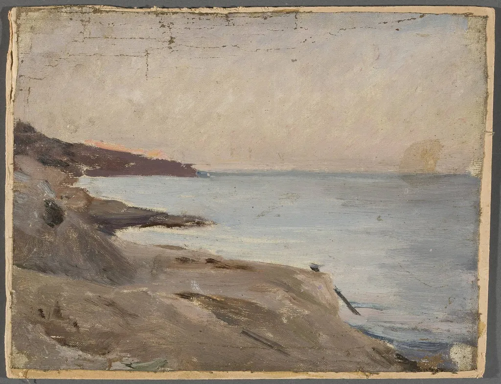 Marine landscape – Yalta. From the journey to Crimea, by Jan Ciągliński, unspecified, 1897