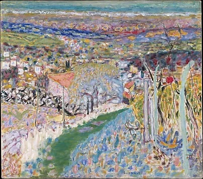 Landscape in the South (Le Cannet), detail