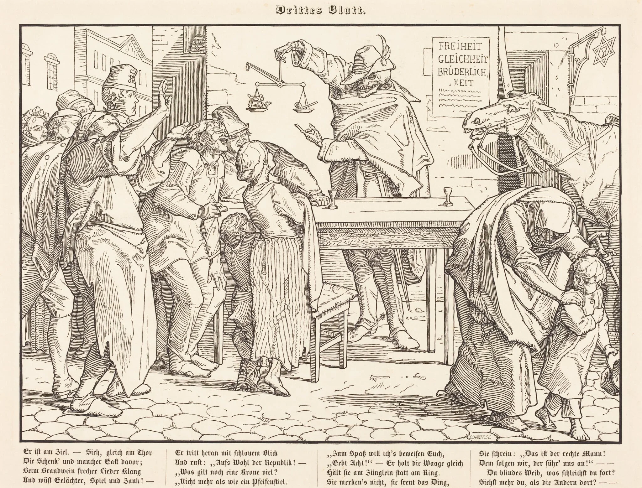 Auch ein Todtentanz III, detail