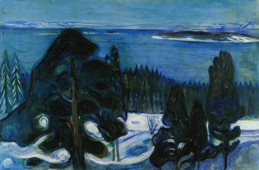 Winter Night, detail
