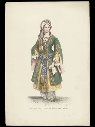 H Beard Print Collection, by Jules Lefebvre, 1850