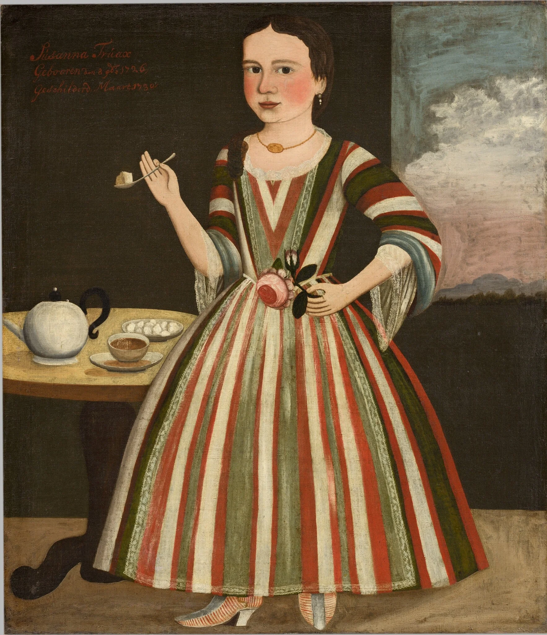 Susanna Truax, detail