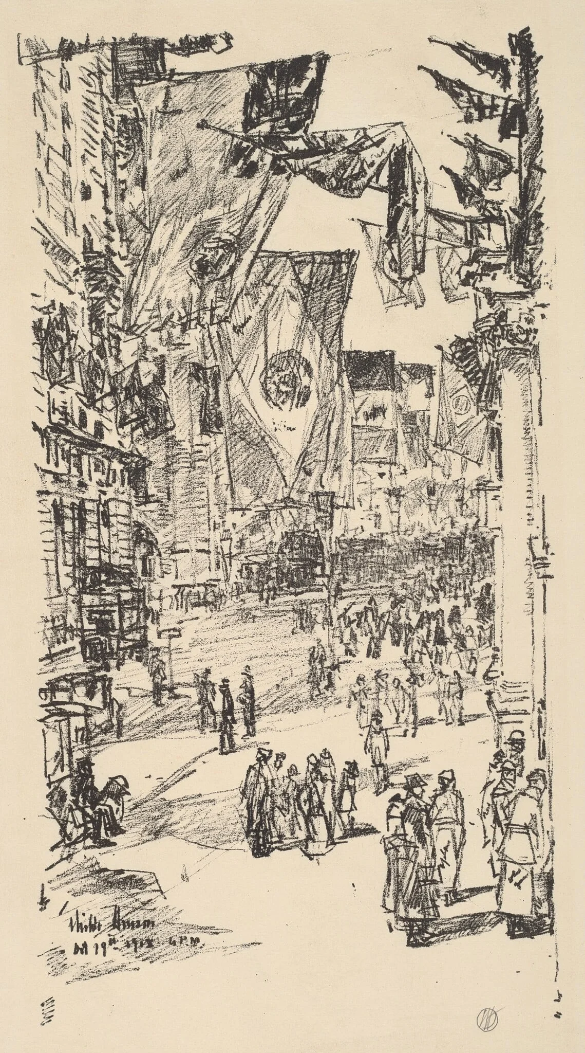 Avenue of the Allies, detail