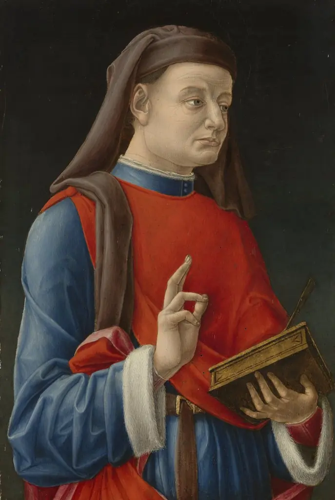 Saint Cosmas (or Damian), by Bartolomeo Vivarini, oil, 1470