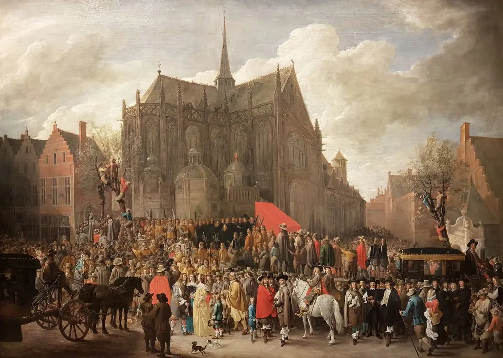 Bird Shoot in Brussels, by David Teniers the Younger, unspecified, 1650