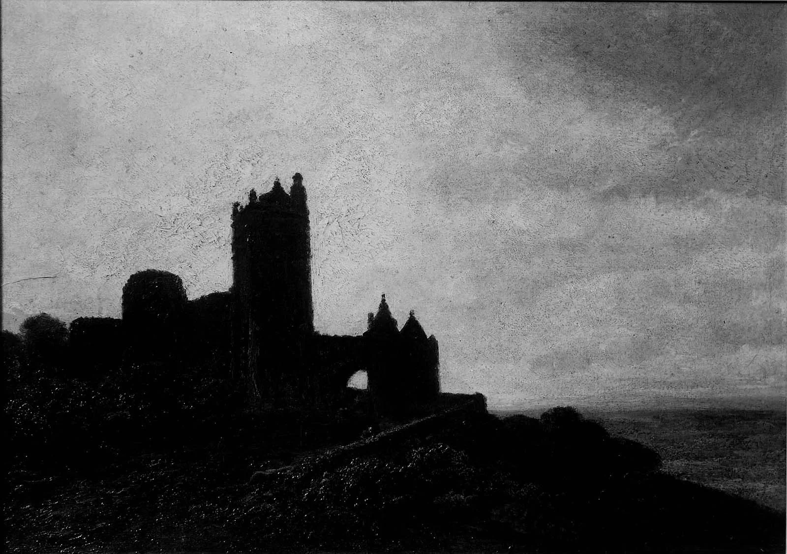Castle in Ruins, detail