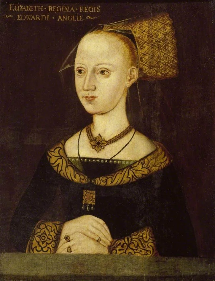 Elizabeth Woodville, Queen of Edward IV, detail