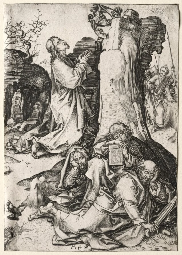 The Passion: The Agony in the Garden, detail