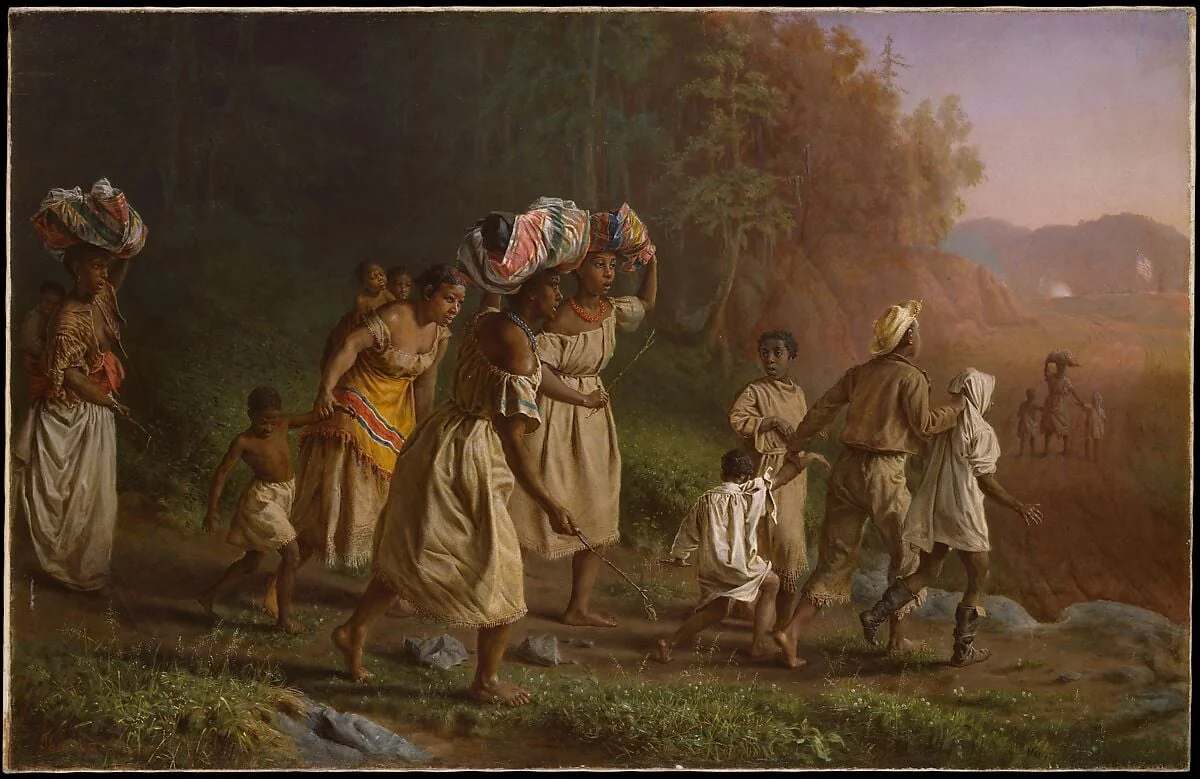 On to Liberty, detail