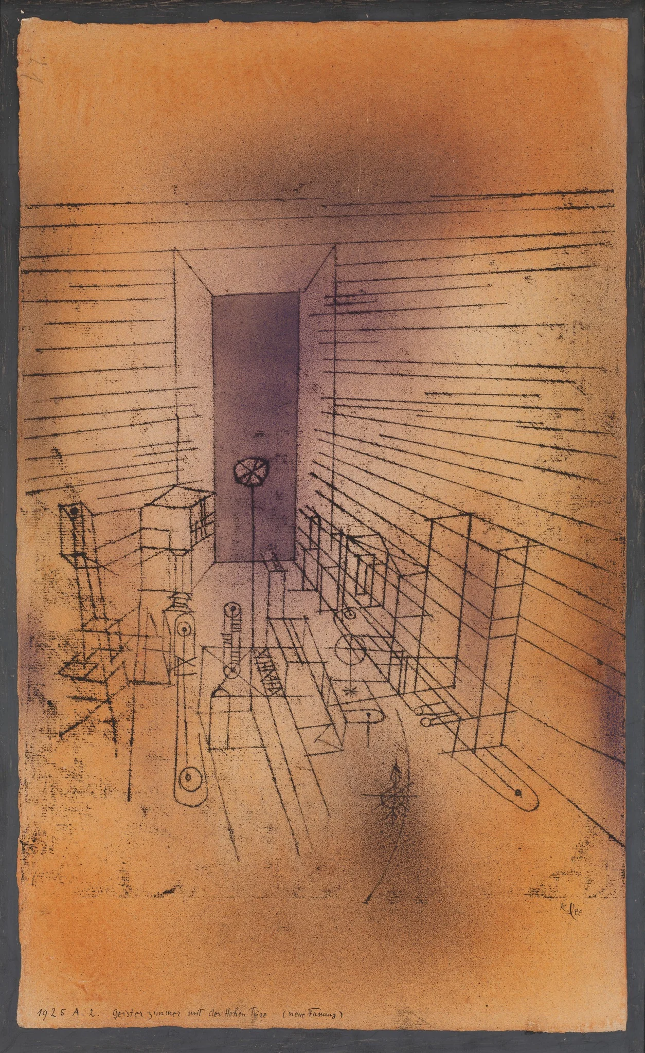 Ghost Chamber with the Tall Door (New Version), detail