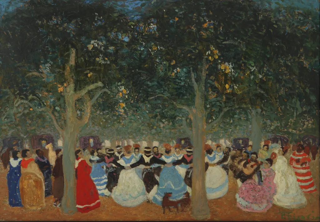 Pericón, by Pedro Figari, unspecified, 1500