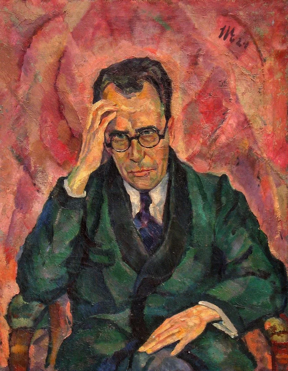Portret de bărbat, detail