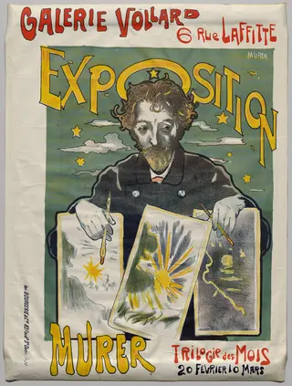 Trilogy of Months, state II, by Eugène Murer, 1901