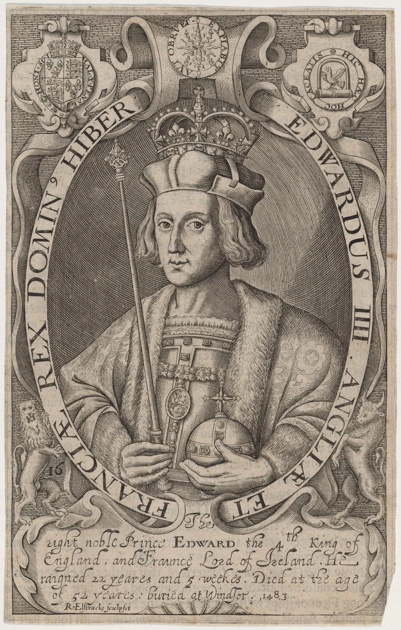 King Edward IV, detail