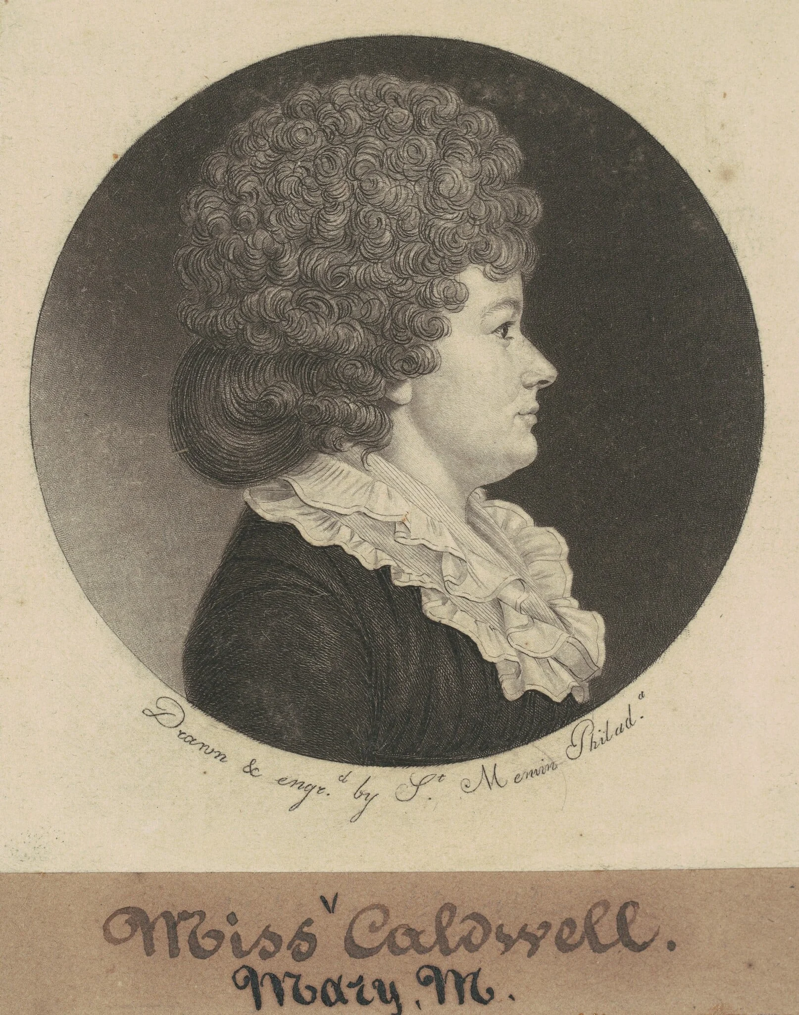 Mary M. Caldwell, detail
