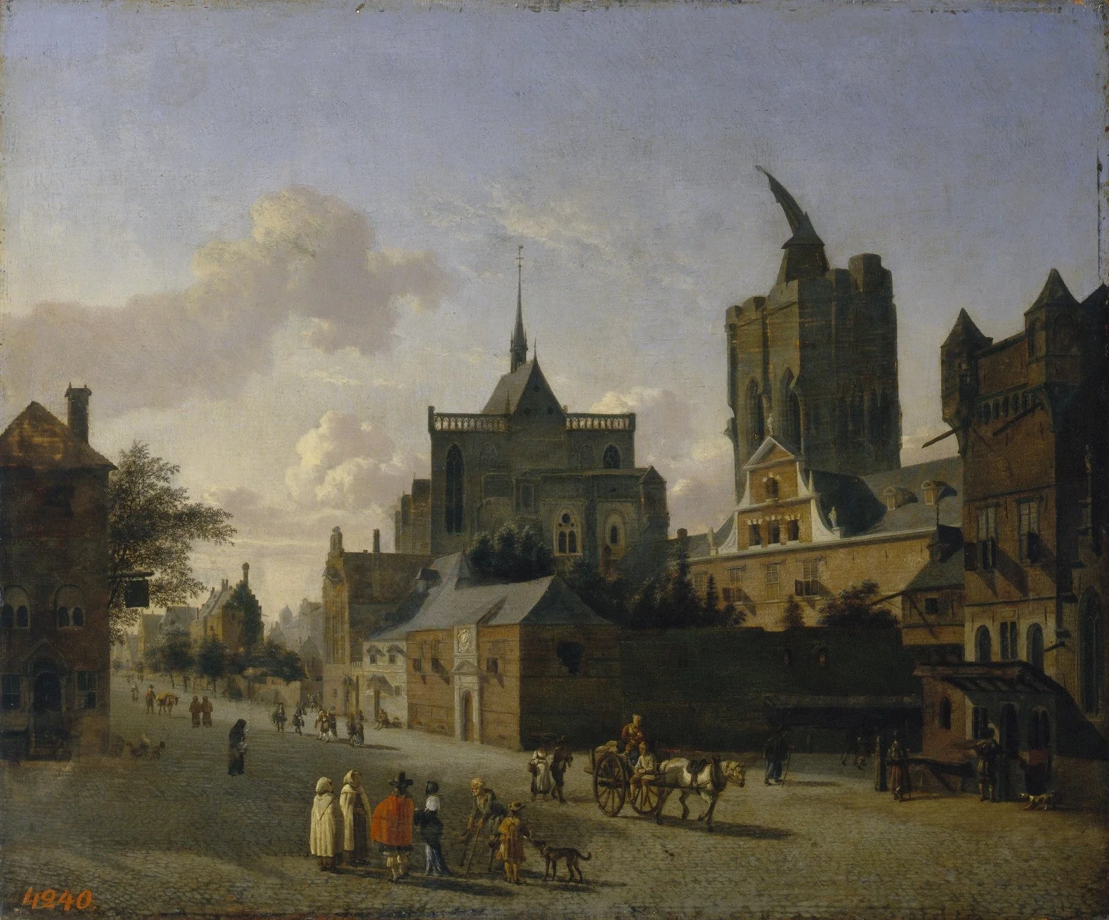 Street in Cologne, detail