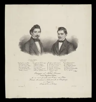 H Beard Print Collection, by Gaspari, 1855
