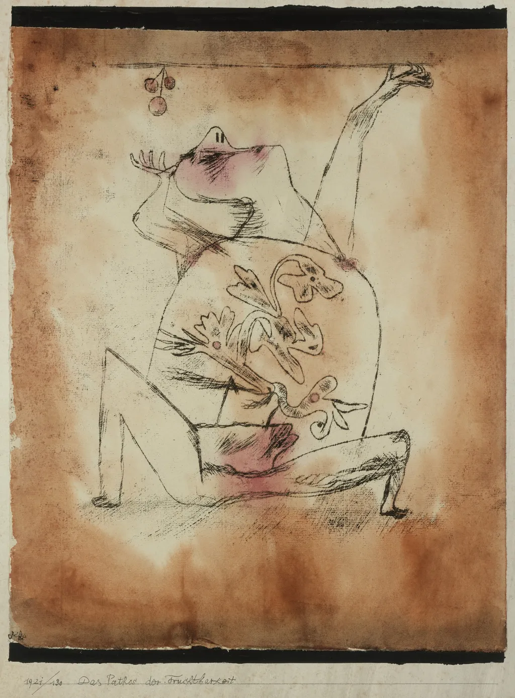 The Pathos of Fertility, by Paul Klee, unspecified, 1921