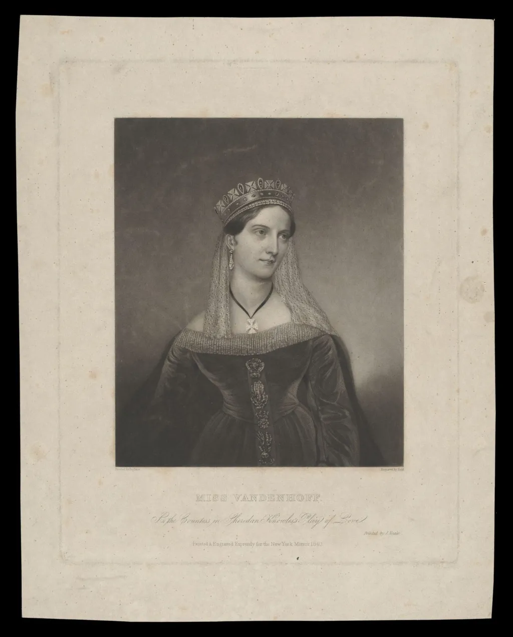 H Beard Print Collection, by Charles Cromwell Ingham, 1840