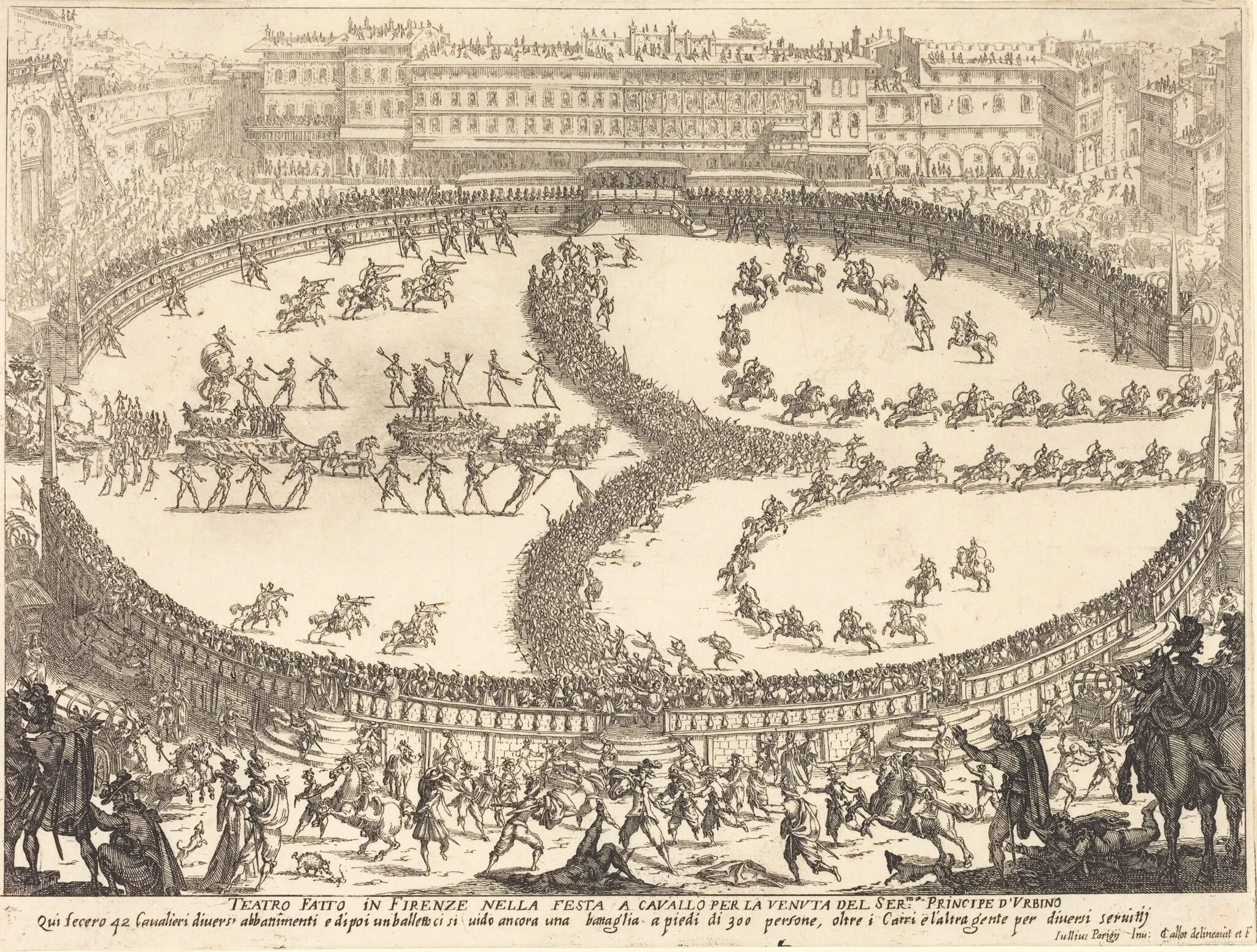 View of the Festival, detail