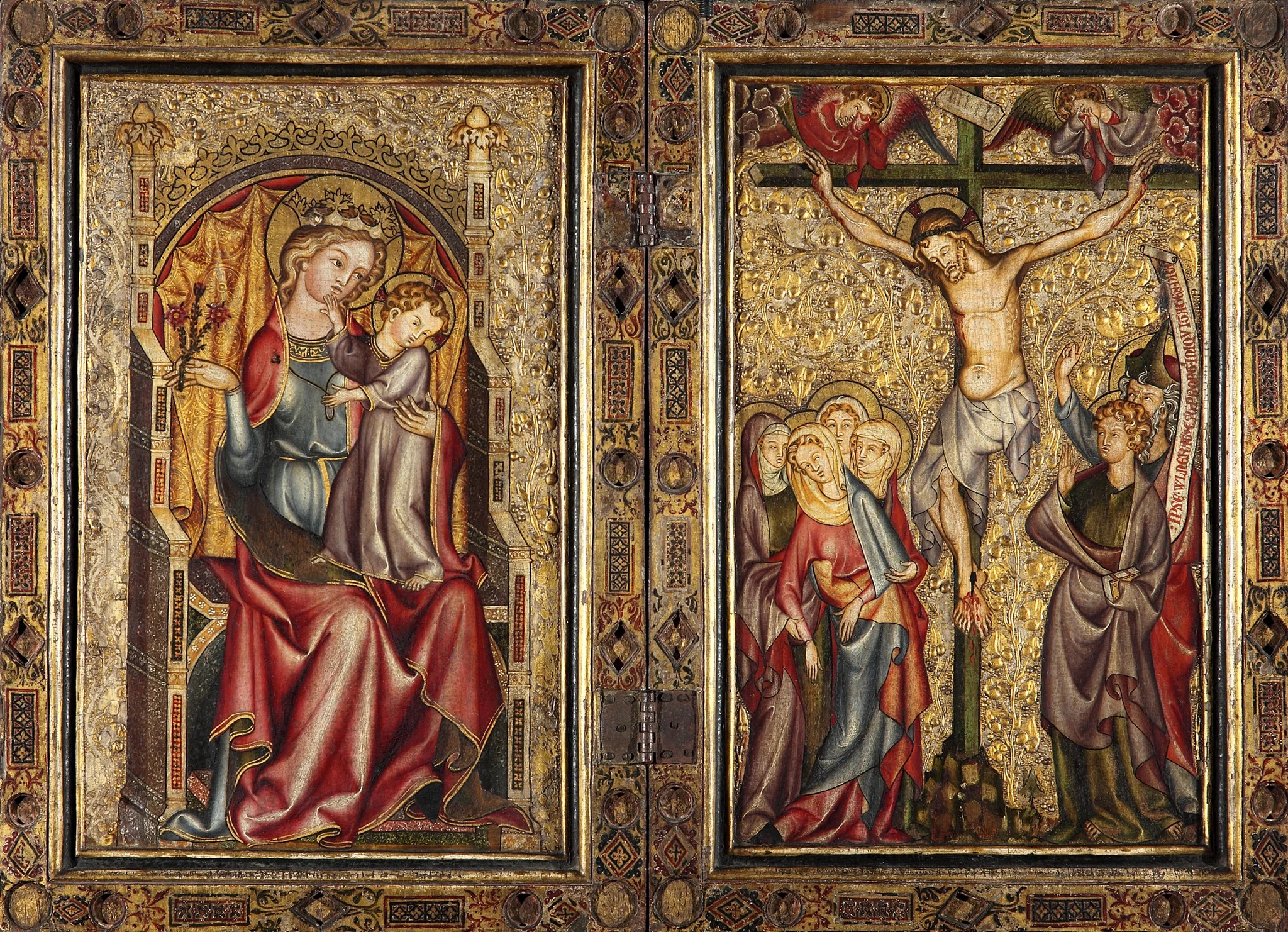Cologne Diptych, detail