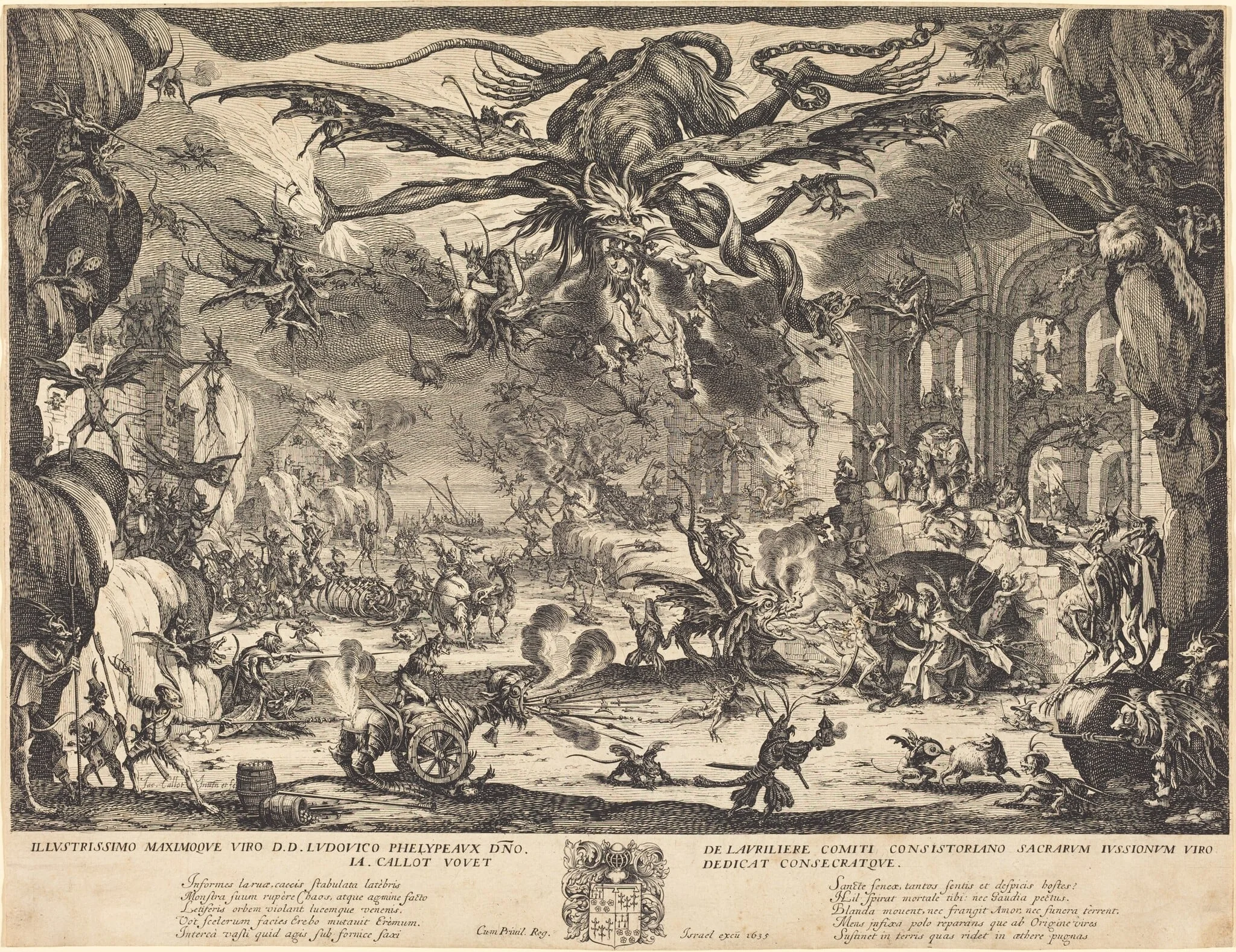 The Temptation of Saint Anthony [second version], detail