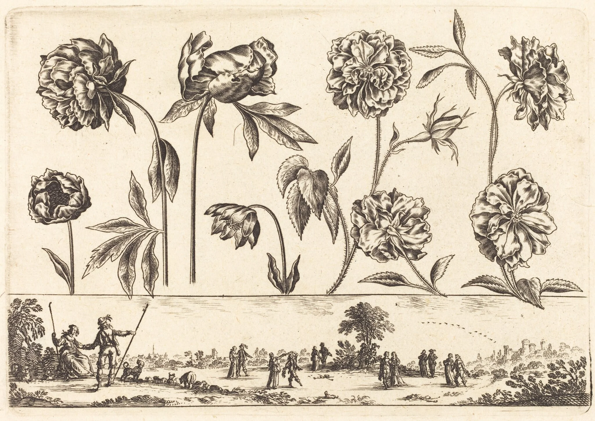 Flower Print no.7, detail