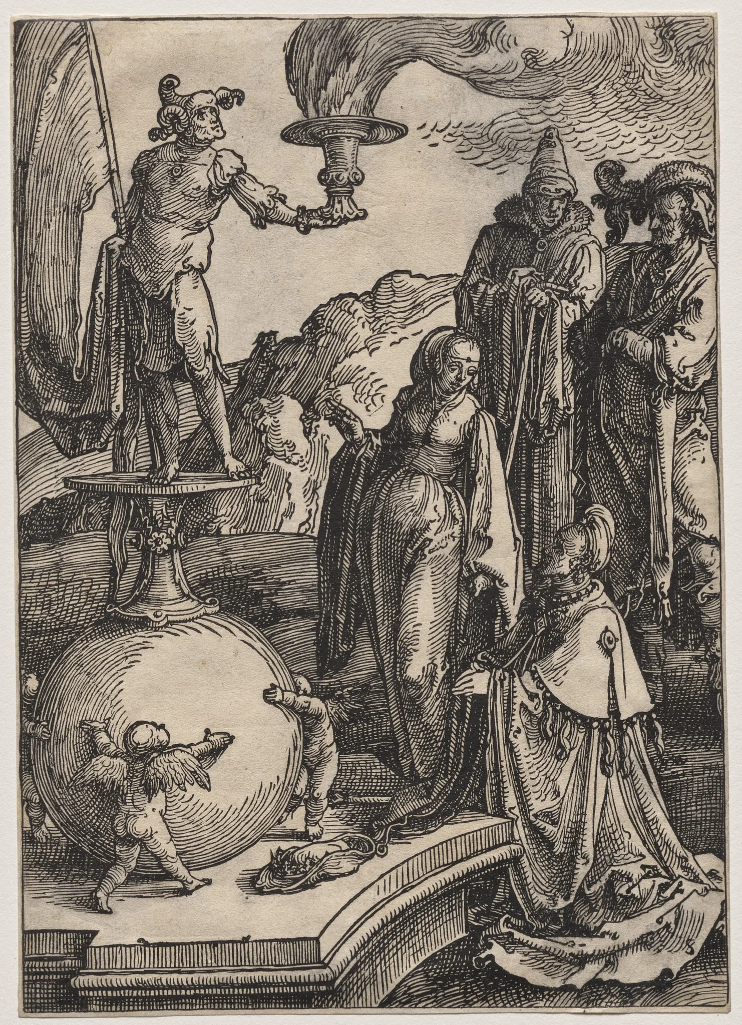 Solomon's Idolatry, detail