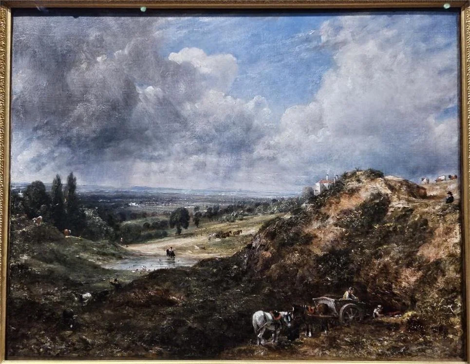 Hampstead Heath, Branch Hill Pond, detail