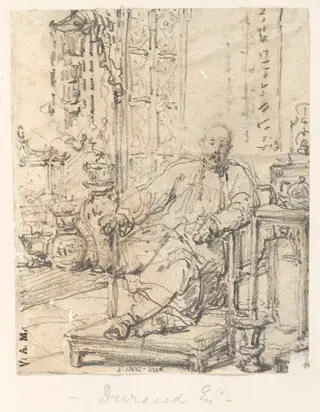 The 'hong merchant' Mowqua, by George Chinnery, 19