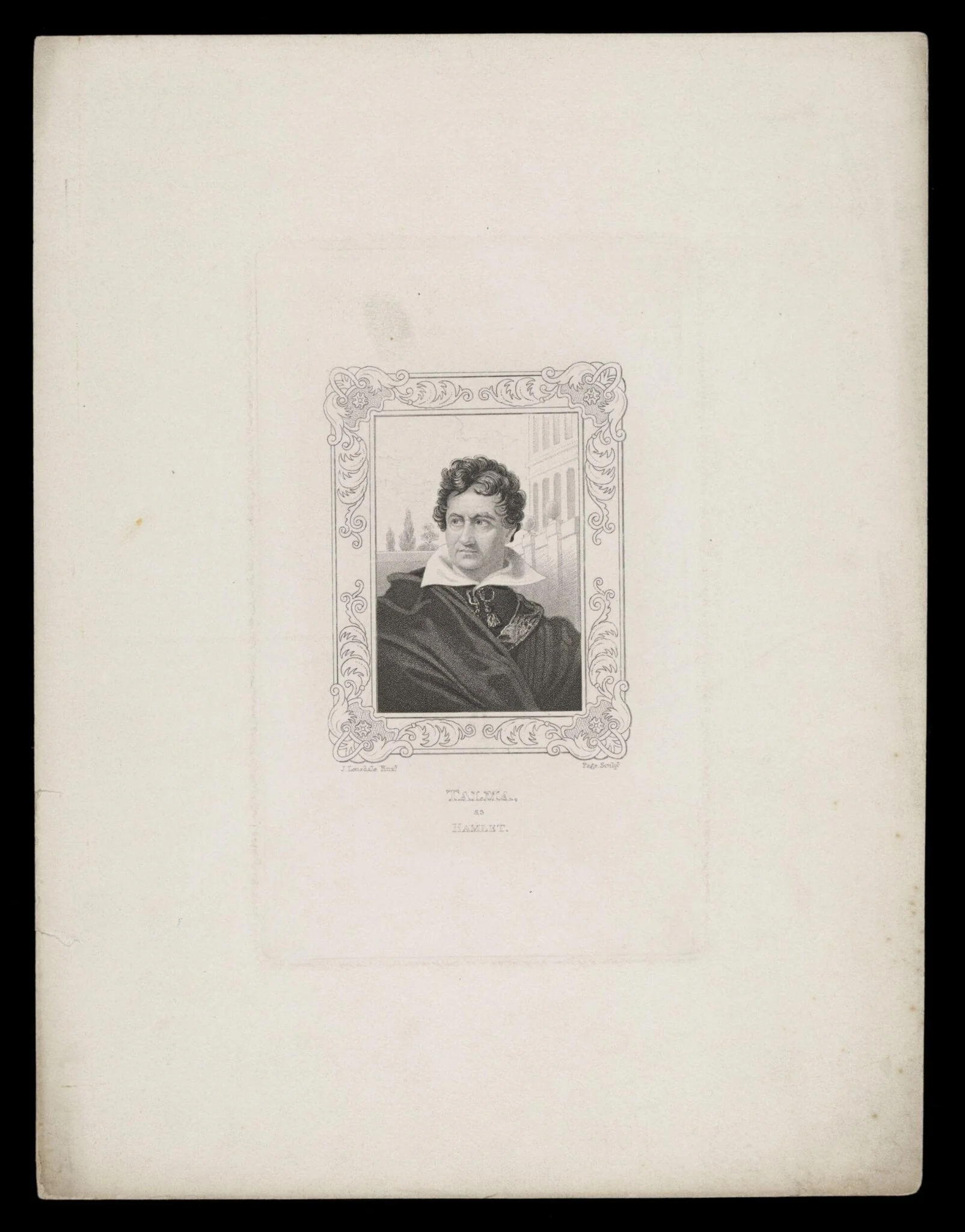 H Beard Print Collection, detail
