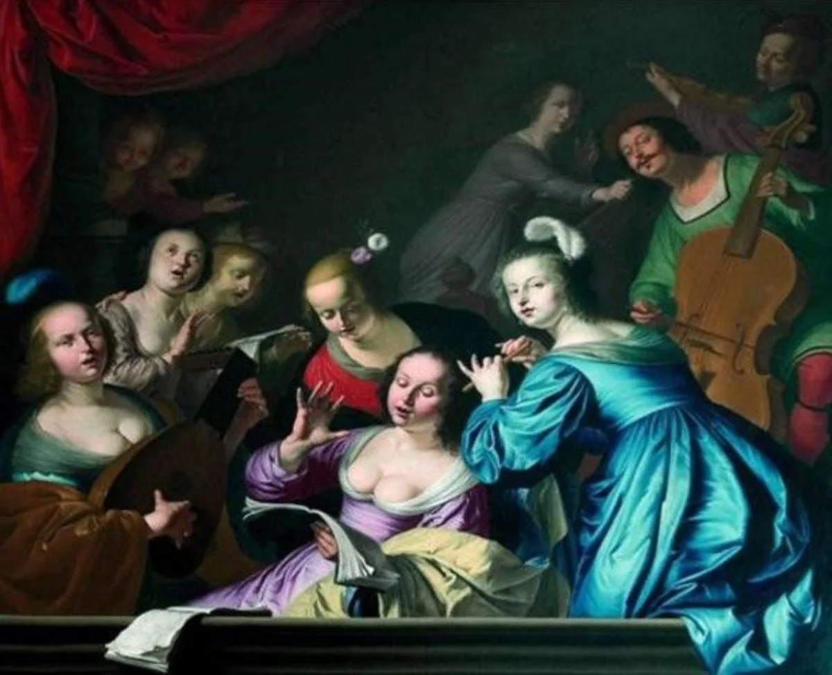 Concertul, detail