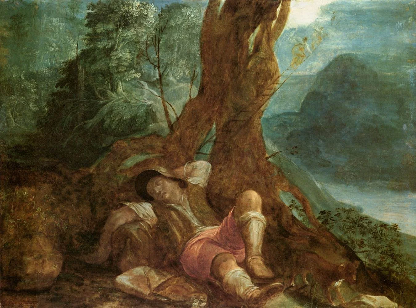 Jacob’s Dream, detail