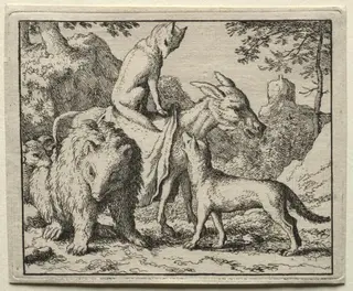 Reynard the Fox, by Allart van Everdingen, 1662