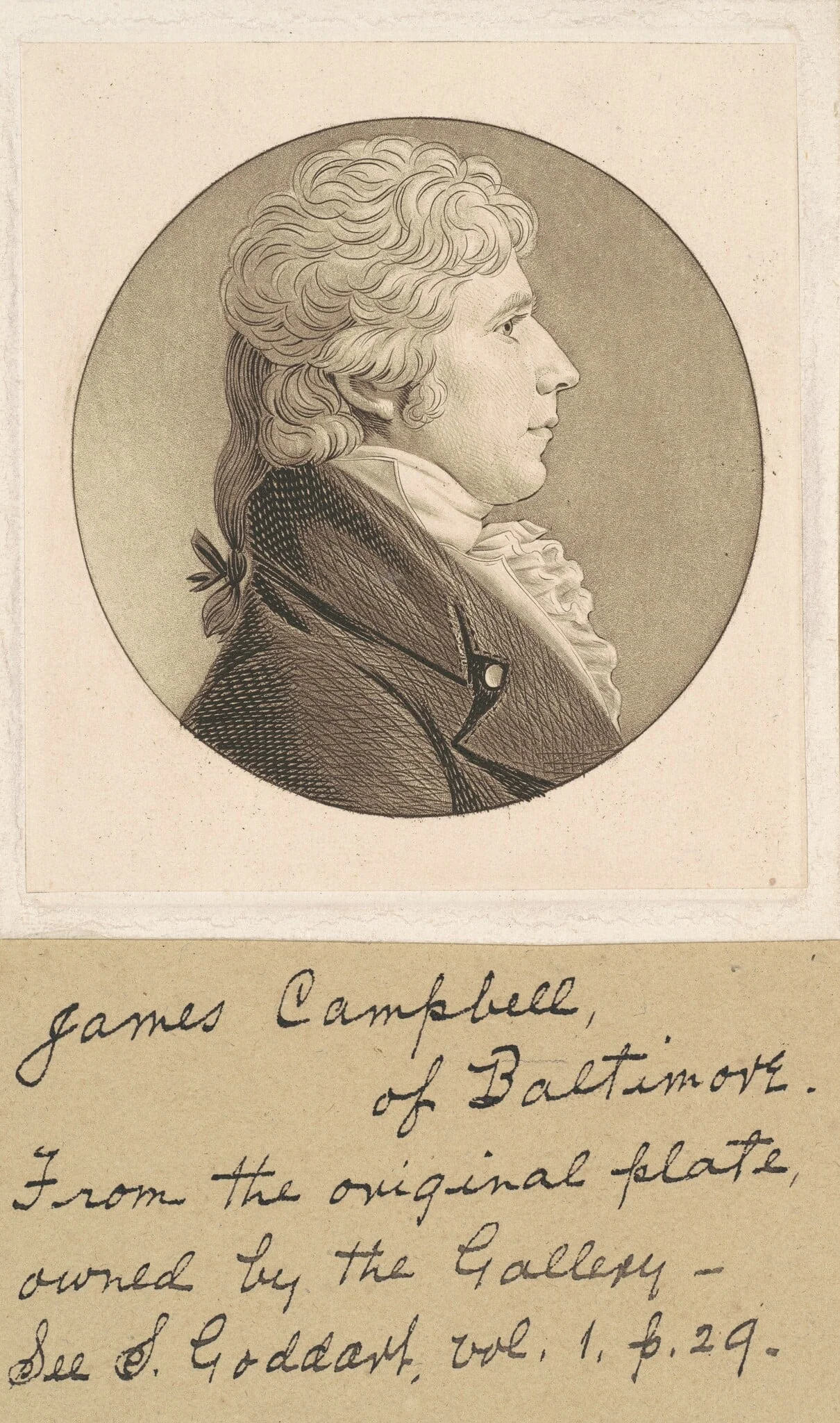 Joseph Carrington Cabell, detail